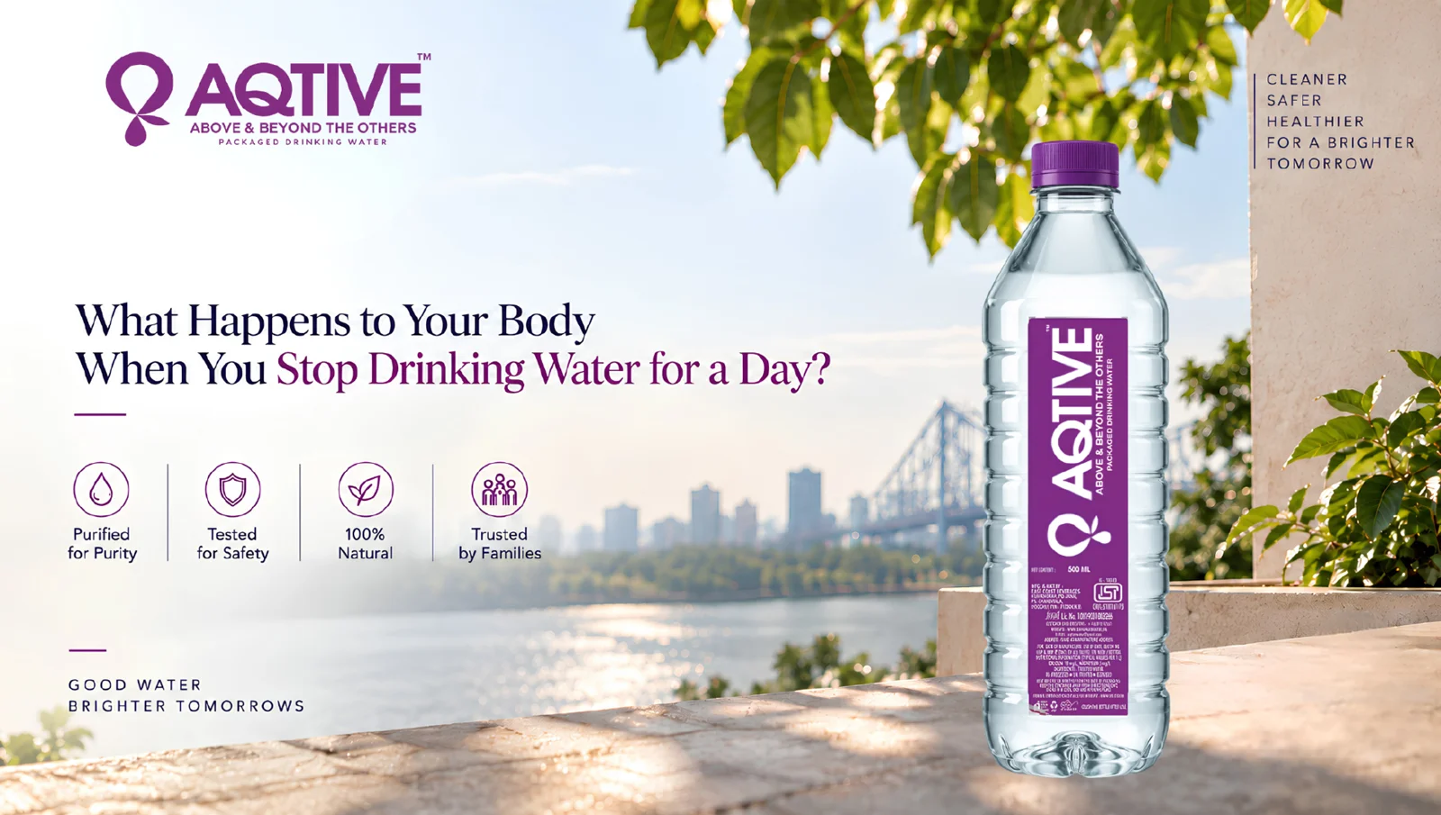 Stop Drinking Water for a day